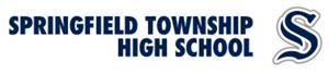 photo states: Springfield Township HS in dark blue font